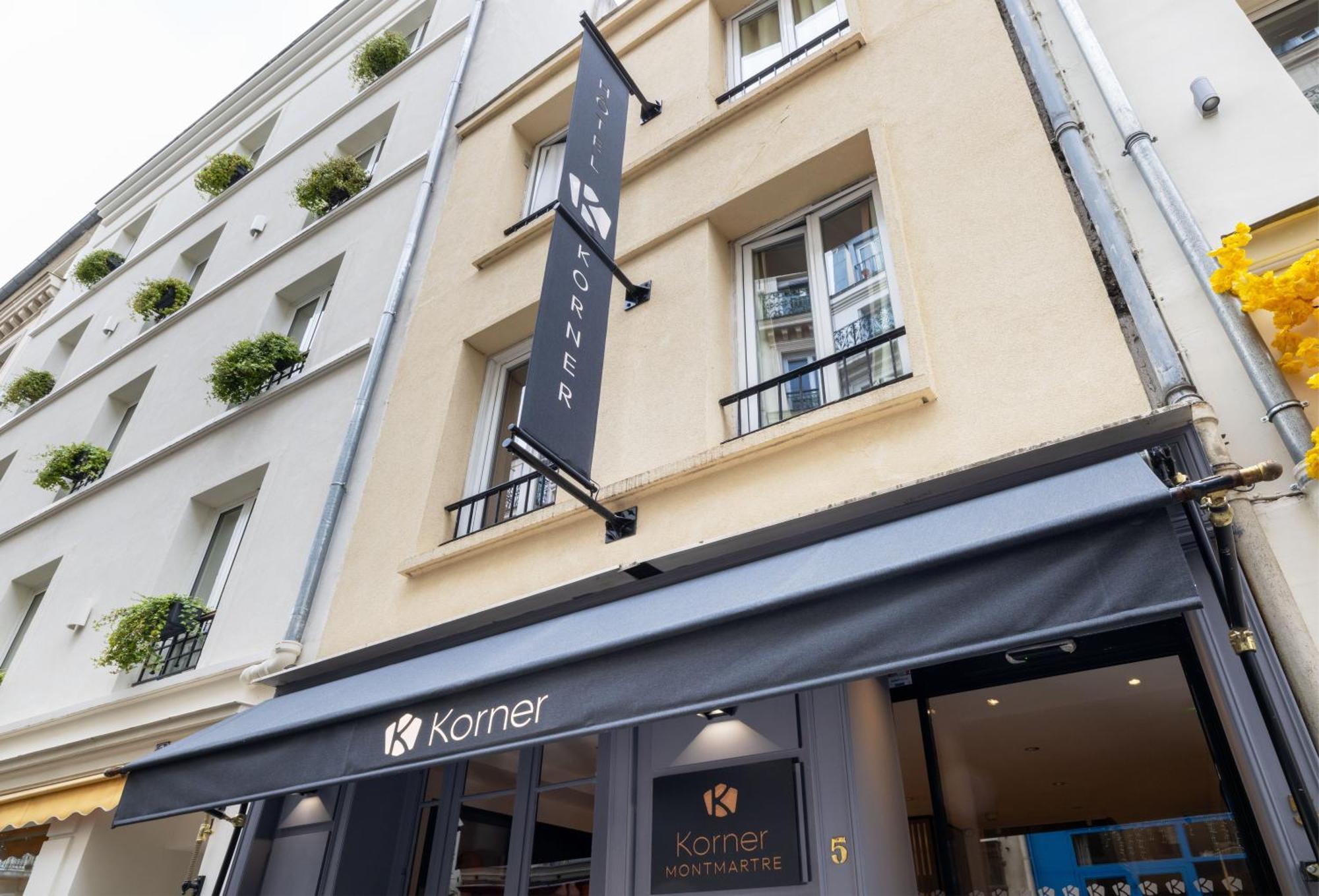 Hotel Korner Montmartre París Exterior foto